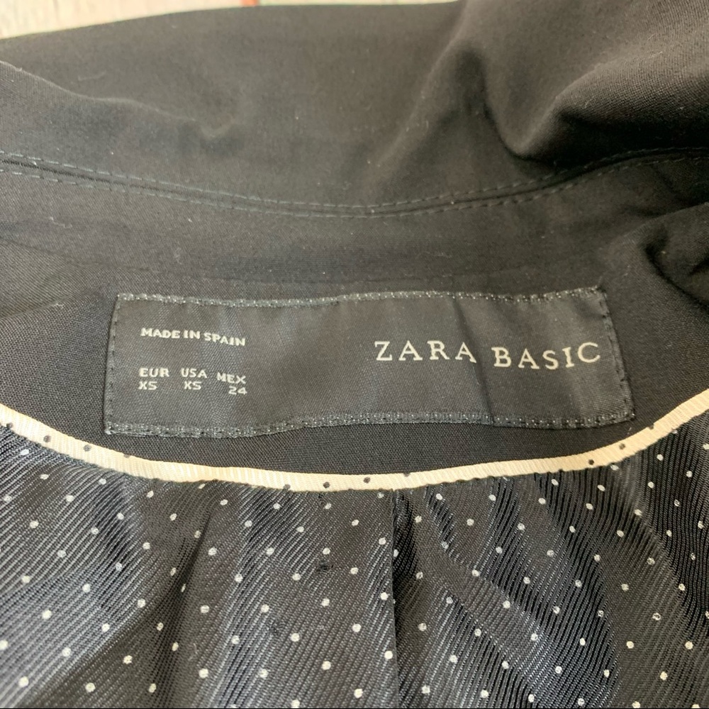 Zara Basic Black Blazer Jacket - image 6